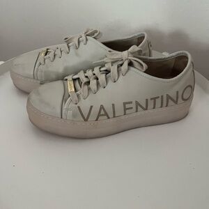 Valentino Women's Off-White Sneakers